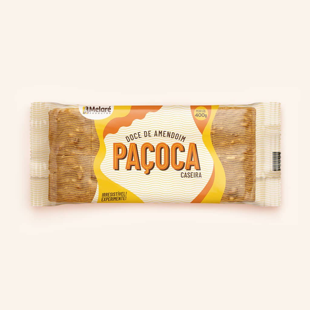 Paçoca Caseira Melaré (Pacote 400g)