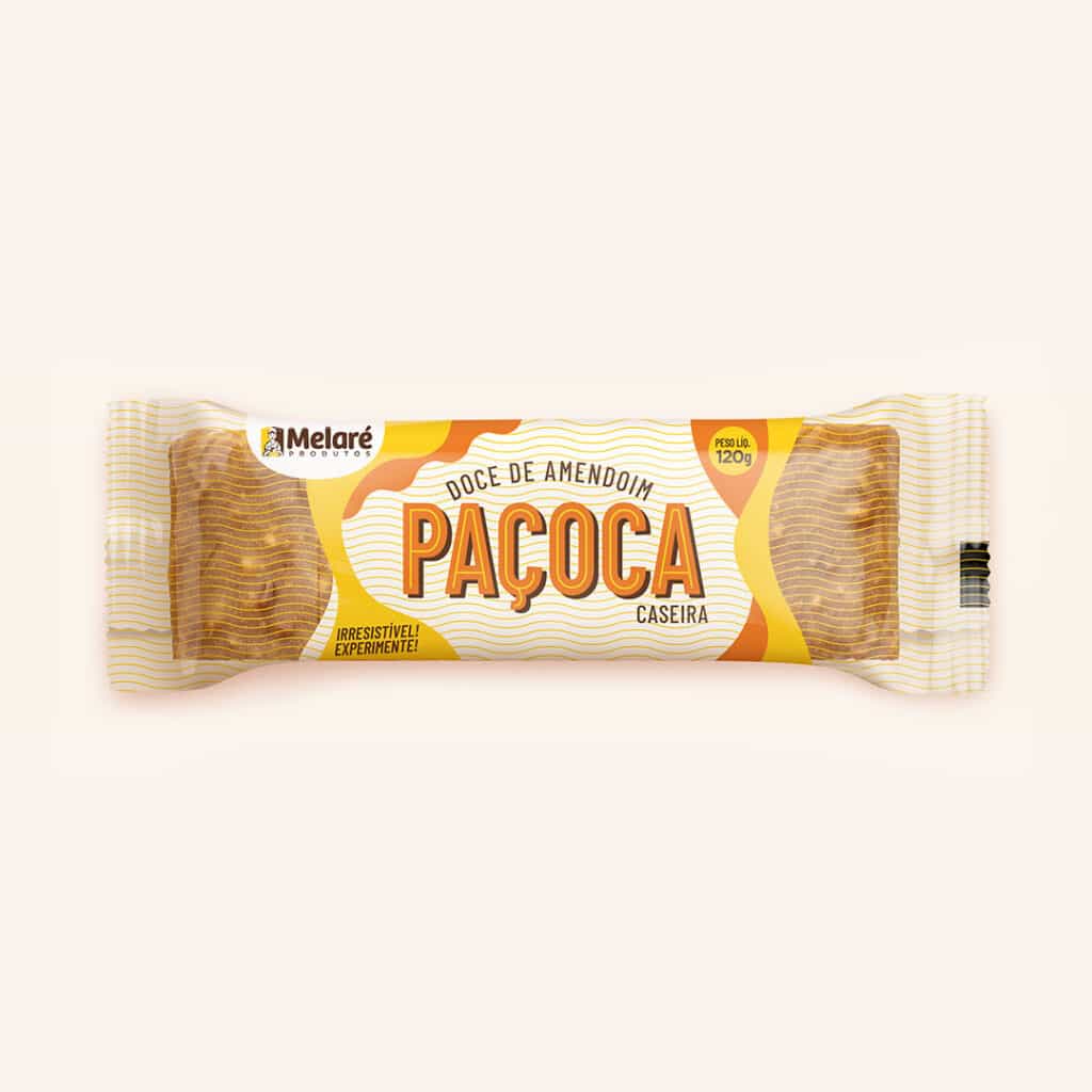 Paçoca Caseira Melaré (Pacote 120g)