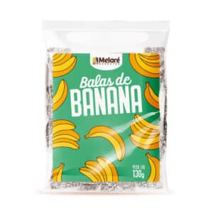 Balas de Banana Melaré (Saco 130g)