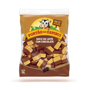 Doce de Leite com Chocolate Portão de Cambuí (Saco 200g)