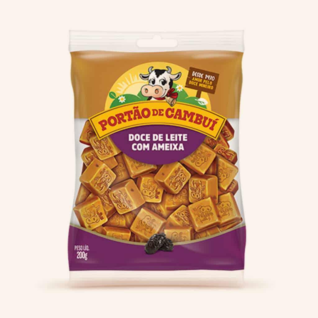 Doce de Leite com Ameixa Portão de Cambuí (Saco 200g)