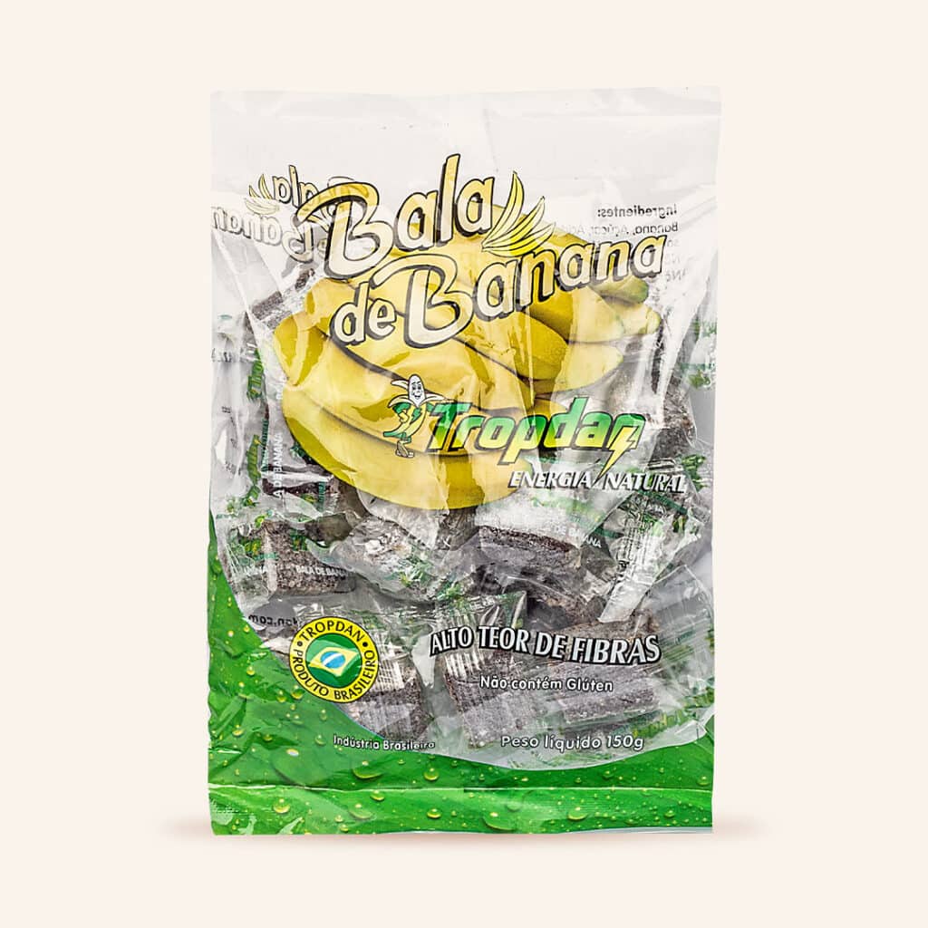 Bala de Banana Tropdan (Saco 150g)