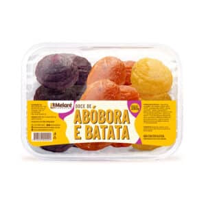 Doce de Abóbora e Batata Melaré (Bandeja 230g)