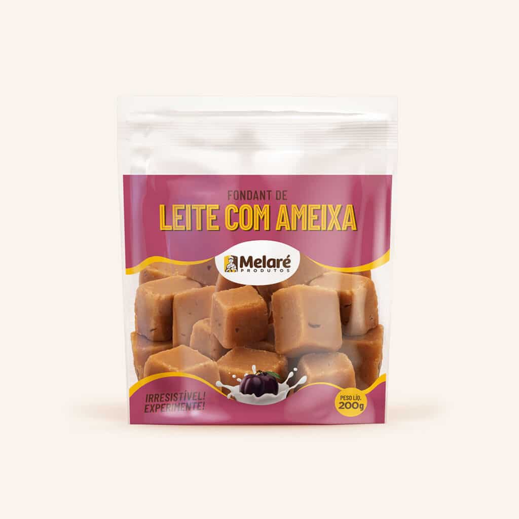 Fondant de Leite com Ameixa (Pacote 200g)