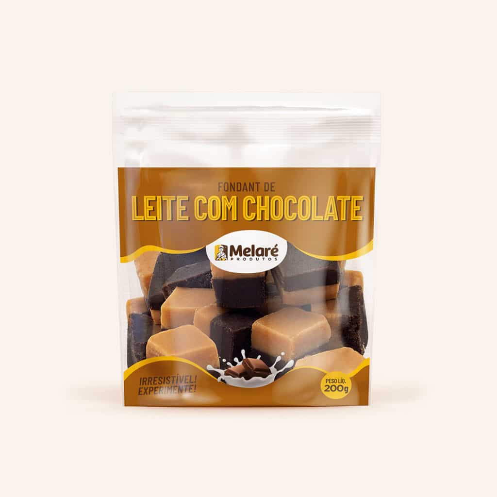 Fondant de Leite com Chocolate (Pacote 200g)